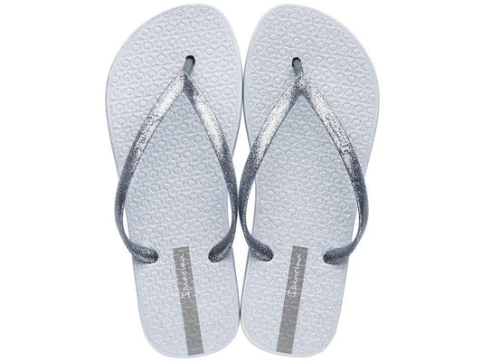 Image of Sandals. Product name - Glitter Women's Ipanema WH/CLR GLT SLV GRENDENE in Wh/Clr Glt Slv colour by brand - IPANEMA