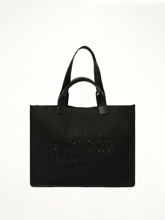Image of Bags. Productname: MAISON MARGIELA Cabas Large Shopping Bag in BLACK colour by brand - MAISON MARGIELA