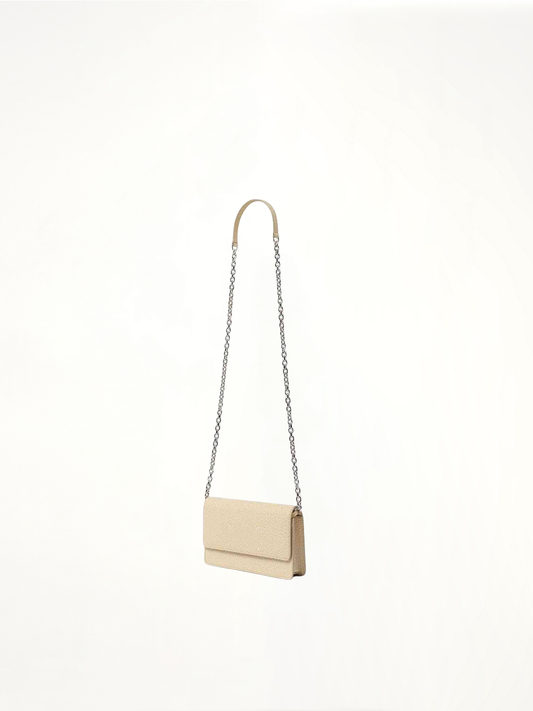 MAISON MARGIELA Wallet on Chain Medium (White)