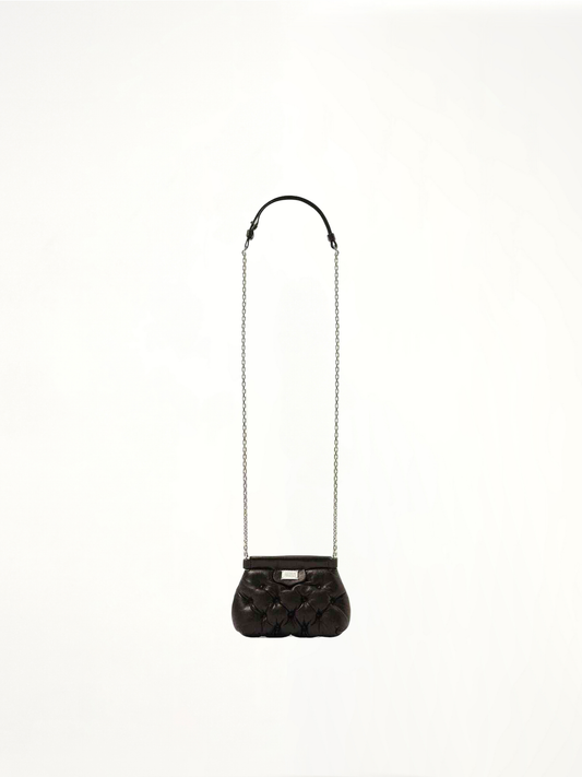 Image of Bags. Productname: Glam Slam Classique Baby Bag in Black colour by brand - MAISON MARGIELA