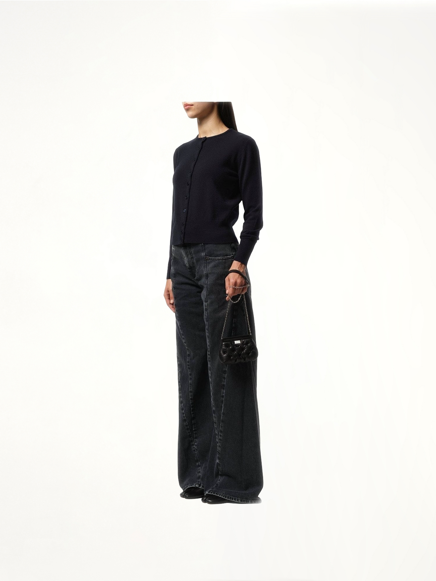 MAISON MARGIELA Glam Slam Classique Baby Bag (Black)