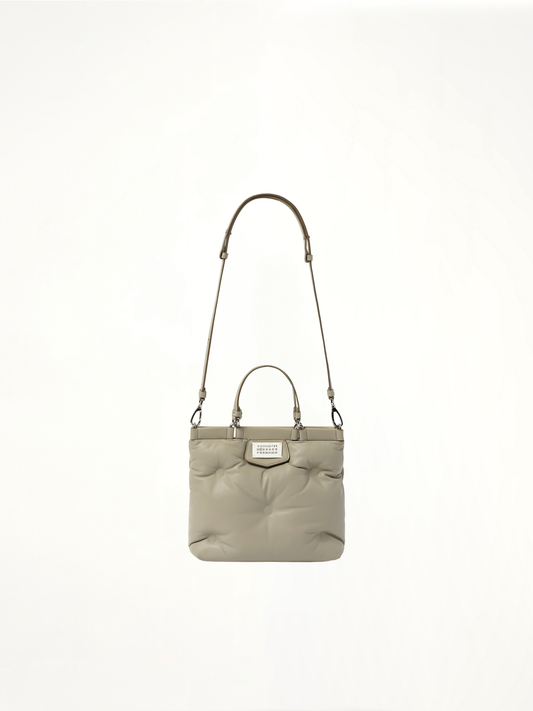 Image of Bags. Productname: MAISON MARGIELA Glam Slam Small Shopping Bag in GREY colour by brand - MAISON MARGIELA