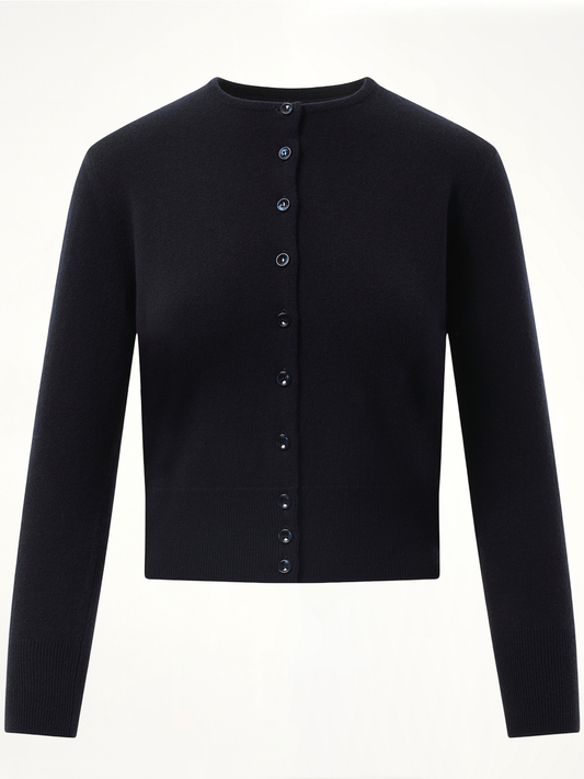 MAISON MARGIELA Fitted Cardigan (Navy)