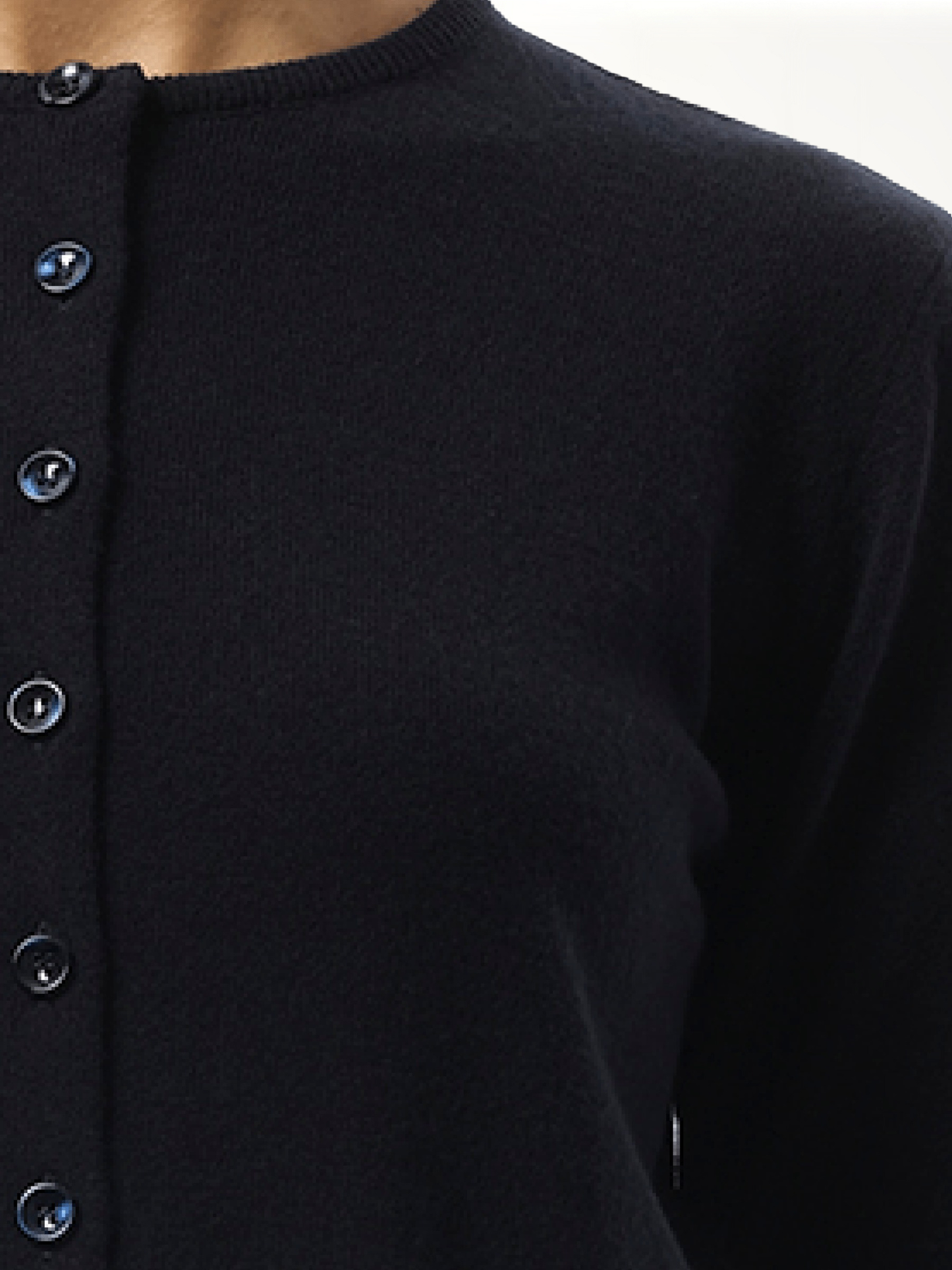 MAISON MARGIELA Fitted Cardigan (Navy)