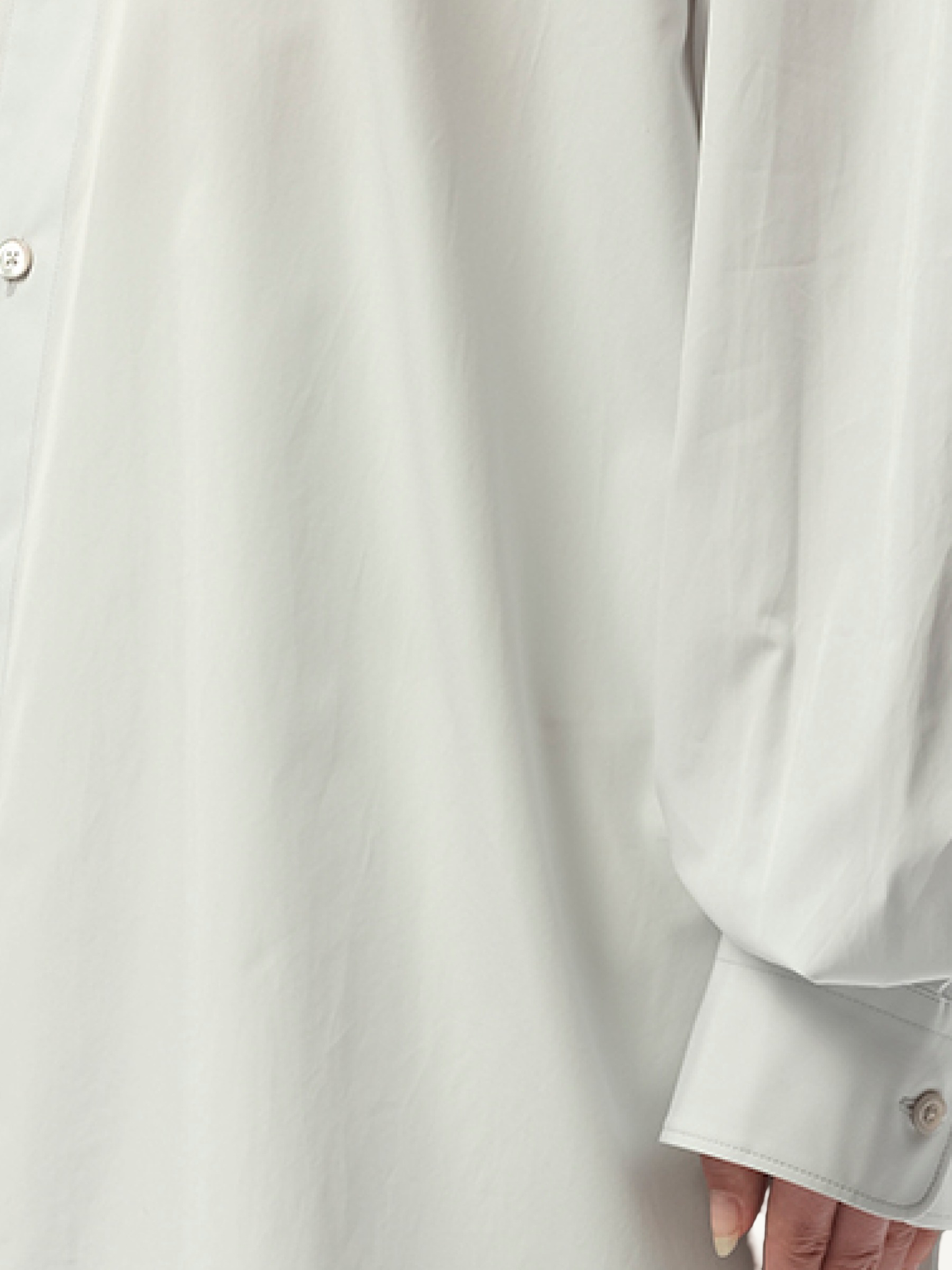 MAISON MARGIELA Long-sleeved Shirt (Blue)