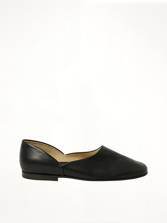 Image of Flats. Productname: MAISON MARGIELA Grecian Slippers in BLACK colour by brand - MAISON MARGIELA