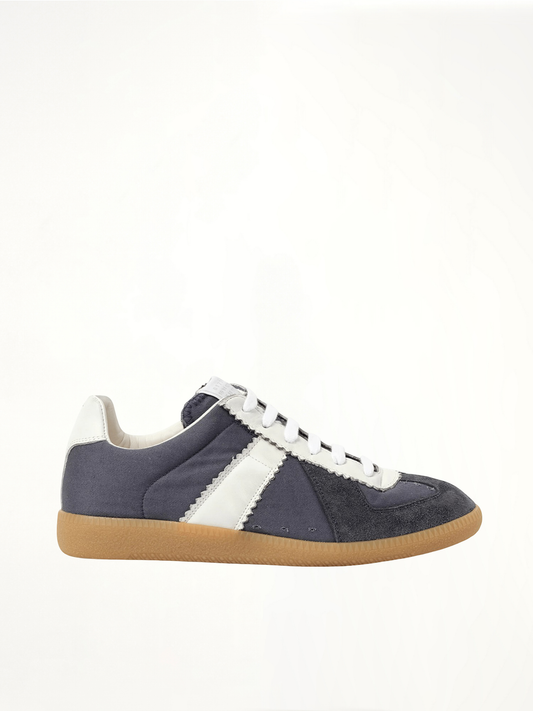 Image of Sneakers. Productname: MAISON MARGIELA Replica Sneaker in BLUE colour by brand - MAISON MARGIELA
