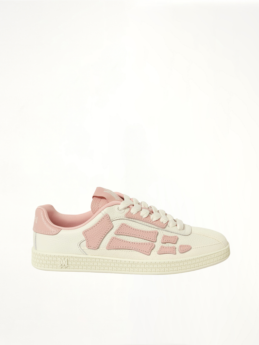 Image of Sneakers. Productname: AMIRI Pacific Bones Sneaker in PINK colour by brand - AMIRI