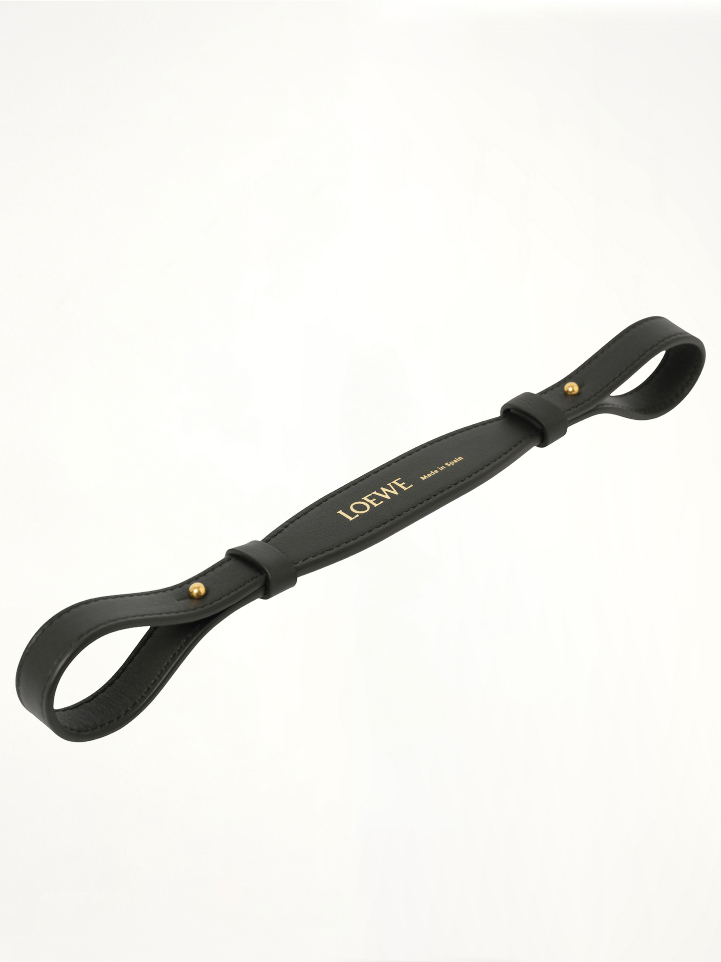 LOEWE Branded Short Strap (Black)