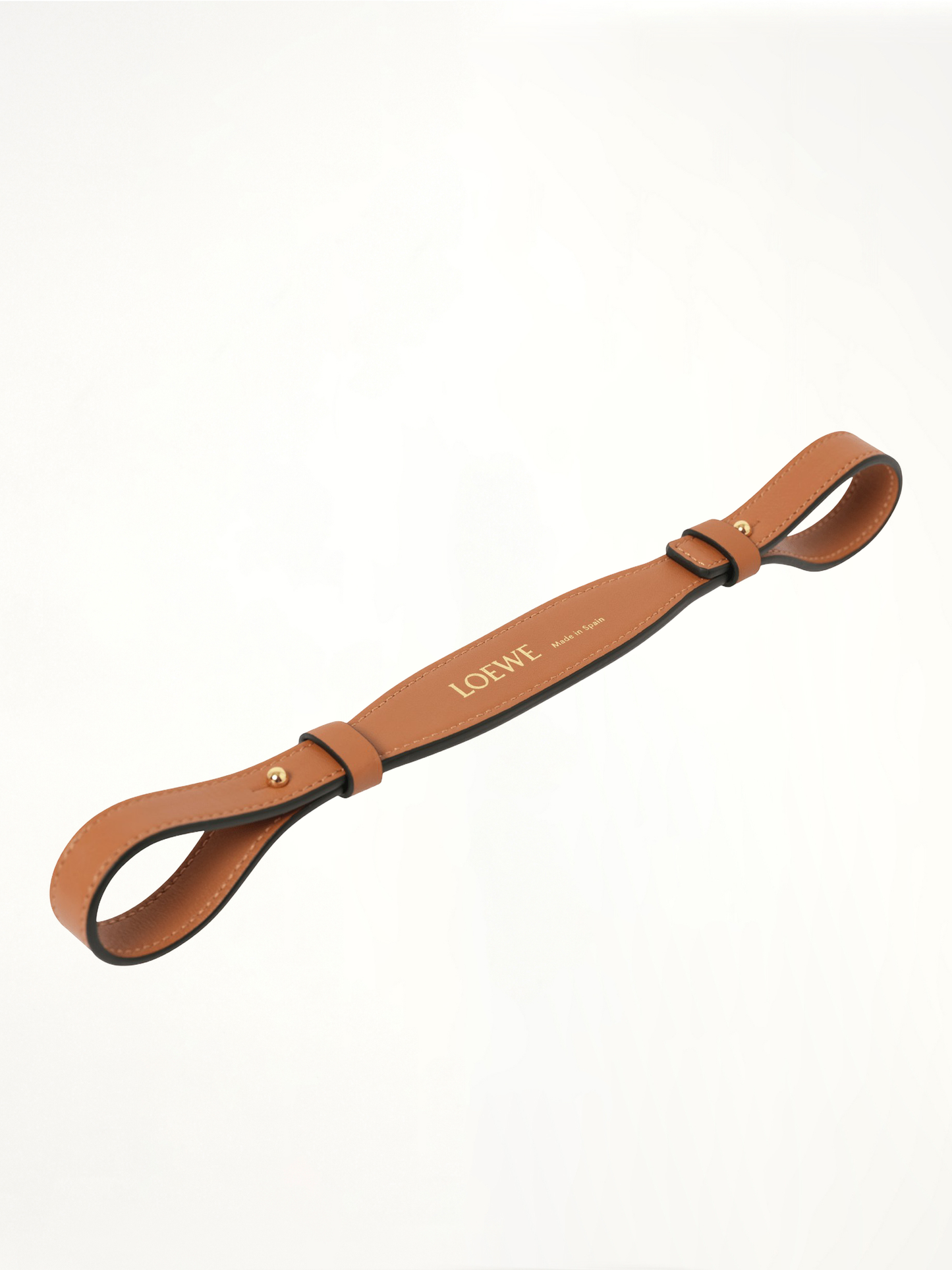 LOEWE Branded Short Strap (Tan)