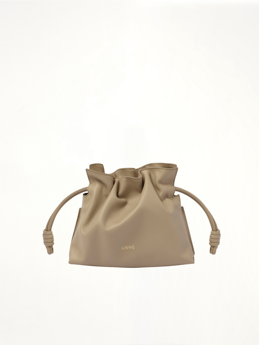 Image of Bags. Product name - Flamenco Clutch Mini in Brown colour by brand - LOEWE