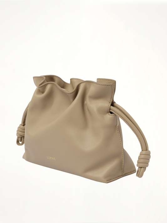 LOEWE Flamenco Clutch Mini (Brown)