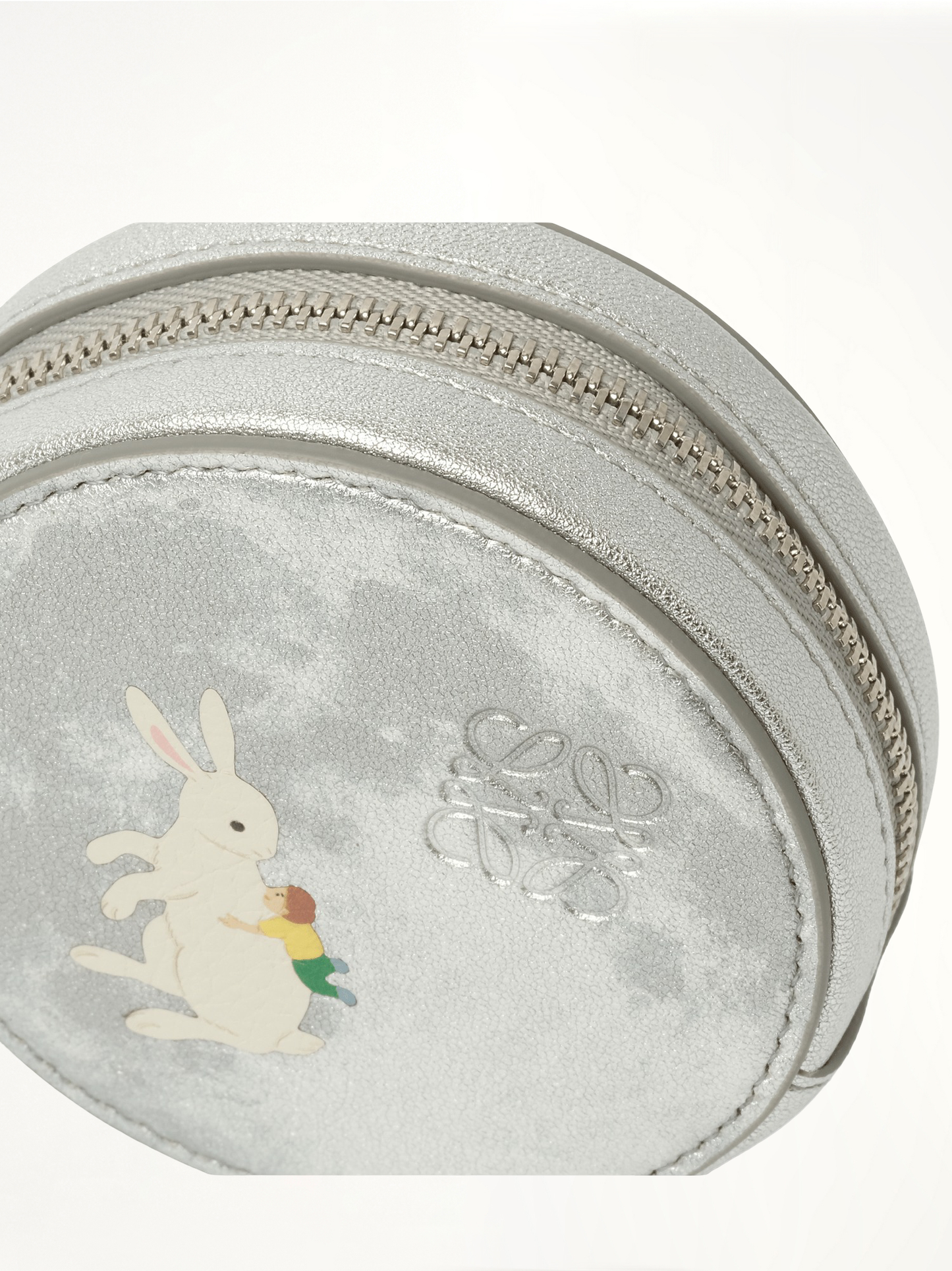 LOEWE Bunnies Cookie Coincase (Silver)