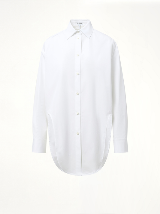 LOEWE Cut-out Shirt (White)