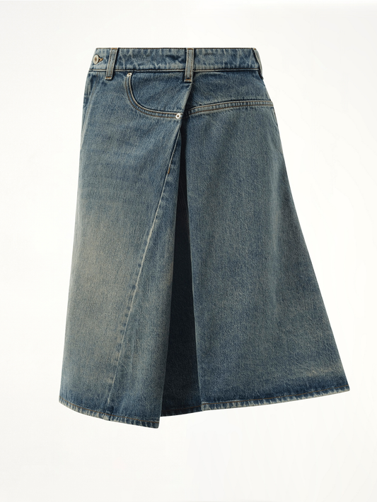 LOEWE Deconstructed Skirt (Blue)