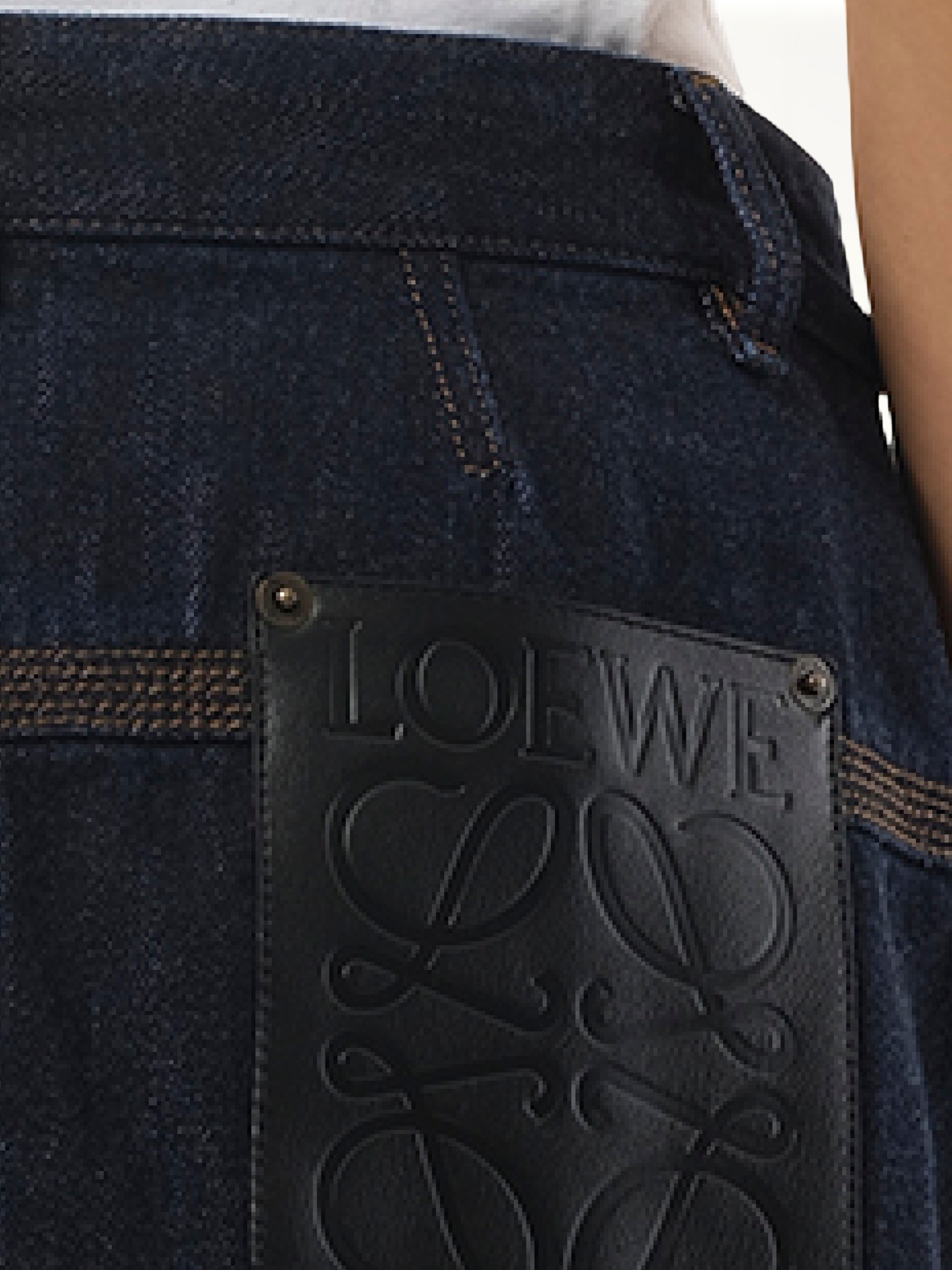 LOEWE Workwear Skirt (Blue)