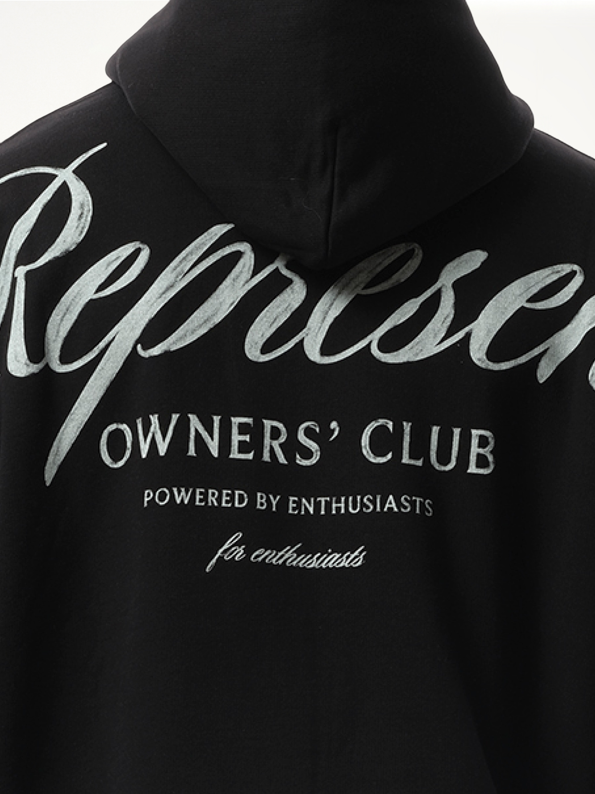 Represent Owners Club Script Hoodie (Black)