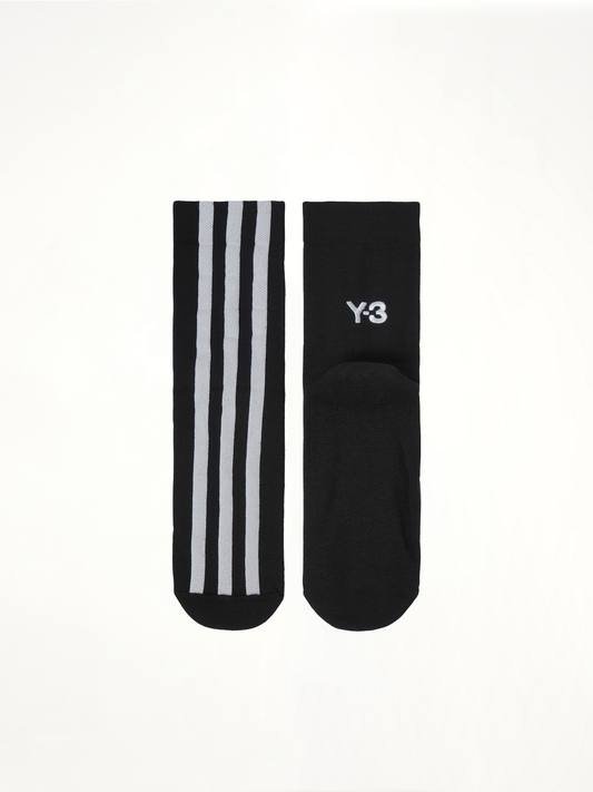Y-3 Y-3 Stripe Socks (Black)