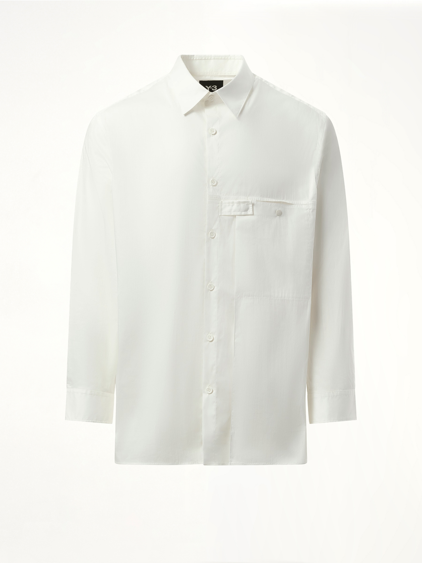 Y-3 Pleat Pocket Shirt (White)