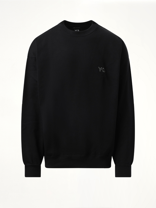 Y-3 Simple Logo Sweatshirt (Black)