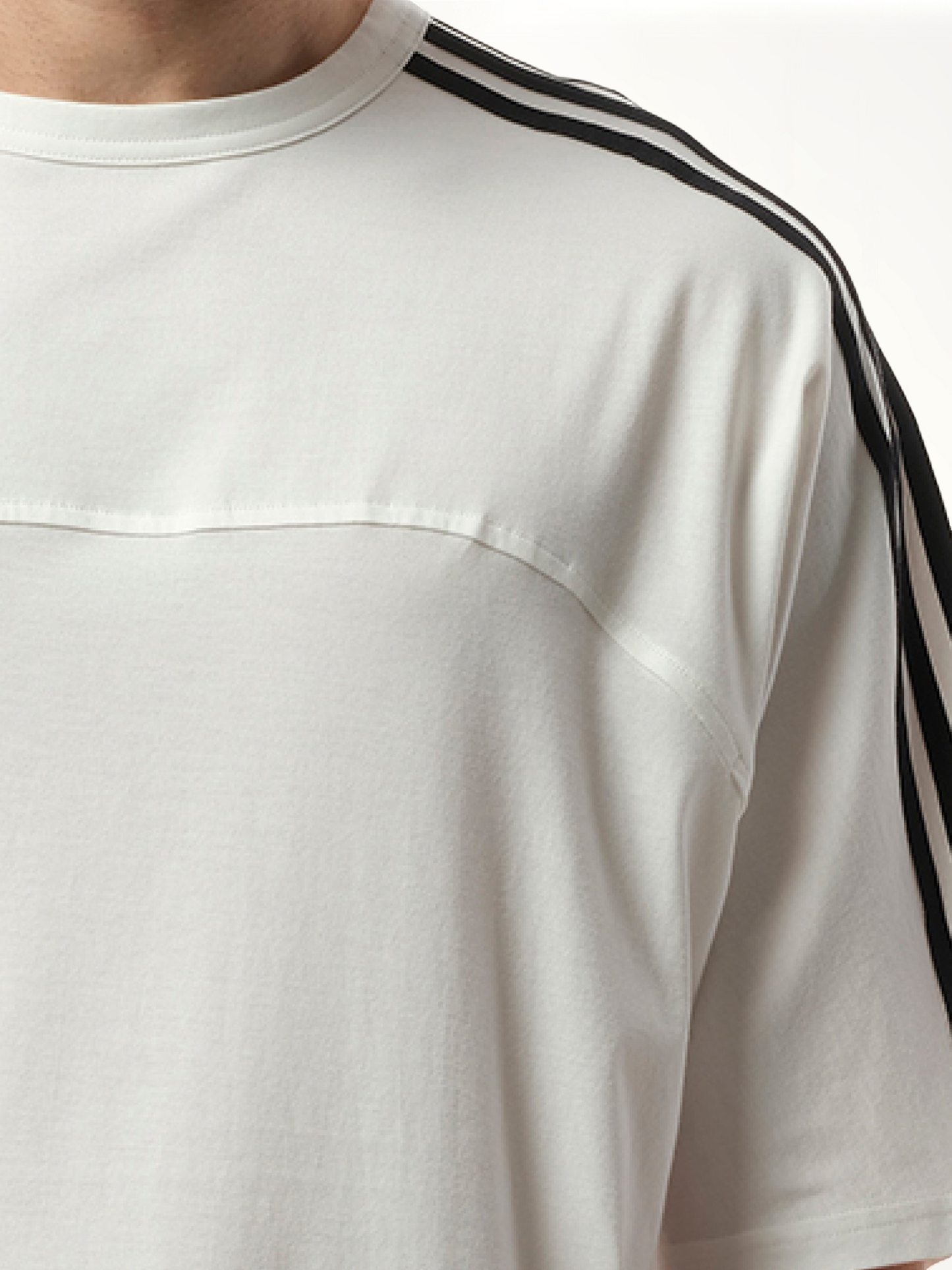 Y-3 3 Stripe T-Shirt (White)