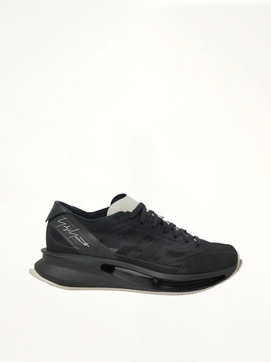 Image of Sneakers. Product name - Y-3 S-Gendo Run in Black colour by brand - Y-3