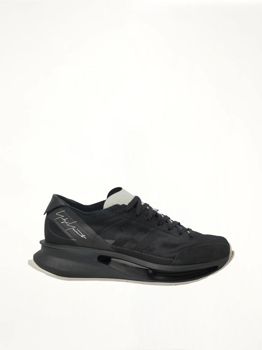 Image of Sneakers. Product name - Y-3 S-Gendo Run in Black colour by brand - Y-3