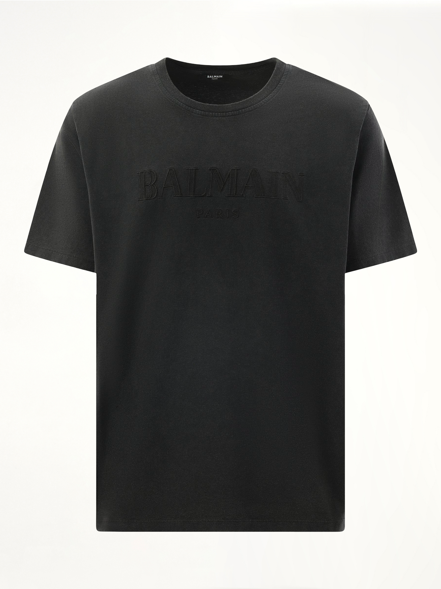 BALMAIN Balmain Vintage Emb T-Shirt (Grey)