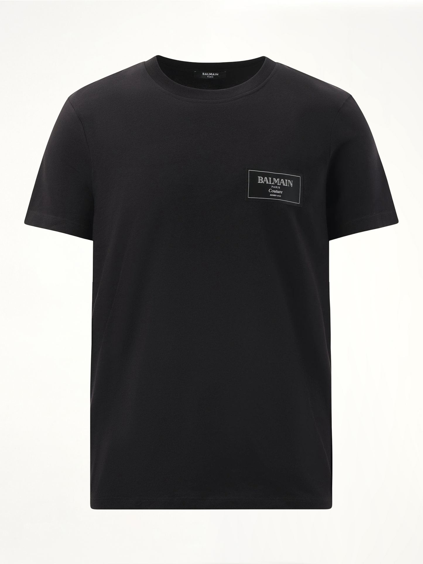 BALMAIN Couture Label T-Shirt (Black)