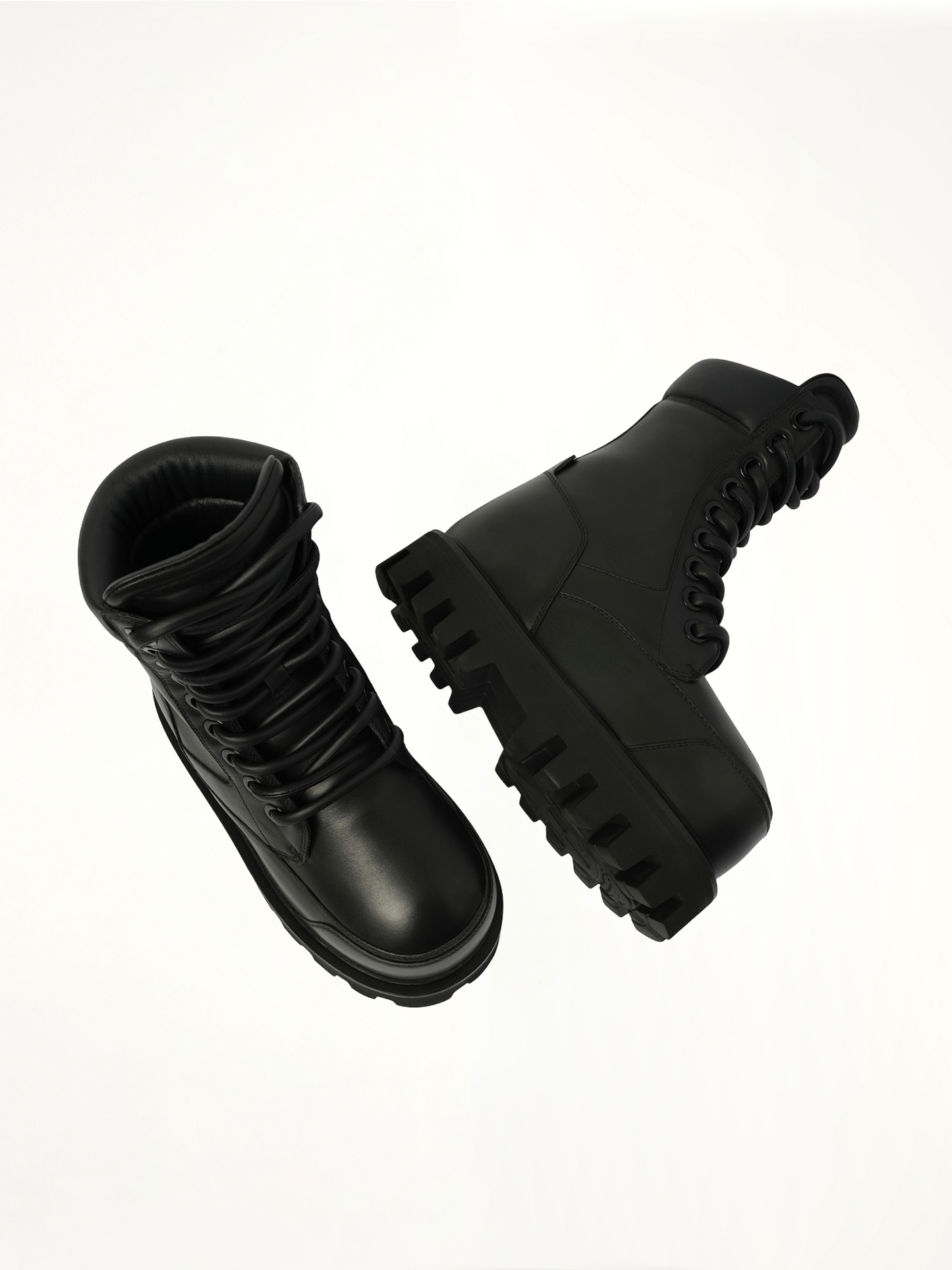 ALEXANDER MCQUEEN Parachute Ankle Boots (Black)
