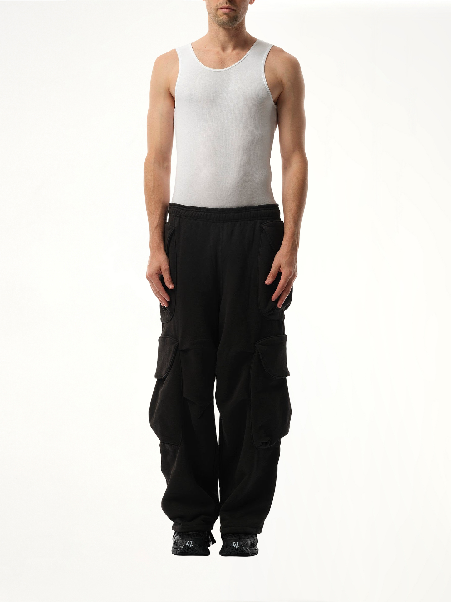 ENTIRE STUDIOS Heavy Gocar Sweatpants (Black)