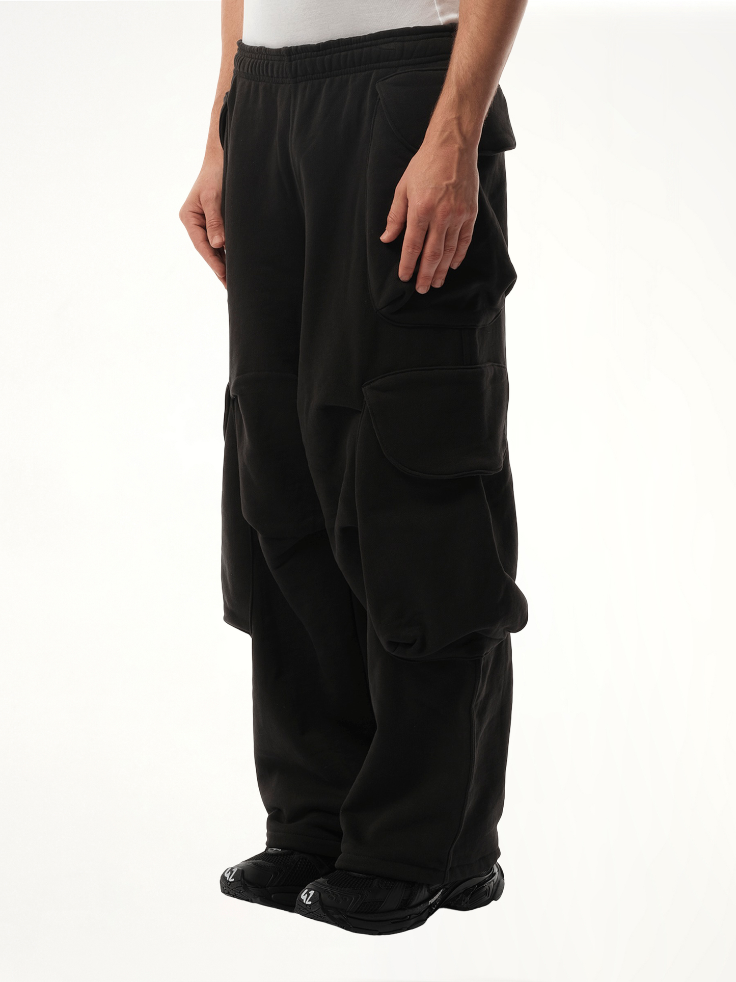 ENTIRE STUDIOS Heavy Gocar Sweatpants (Black)