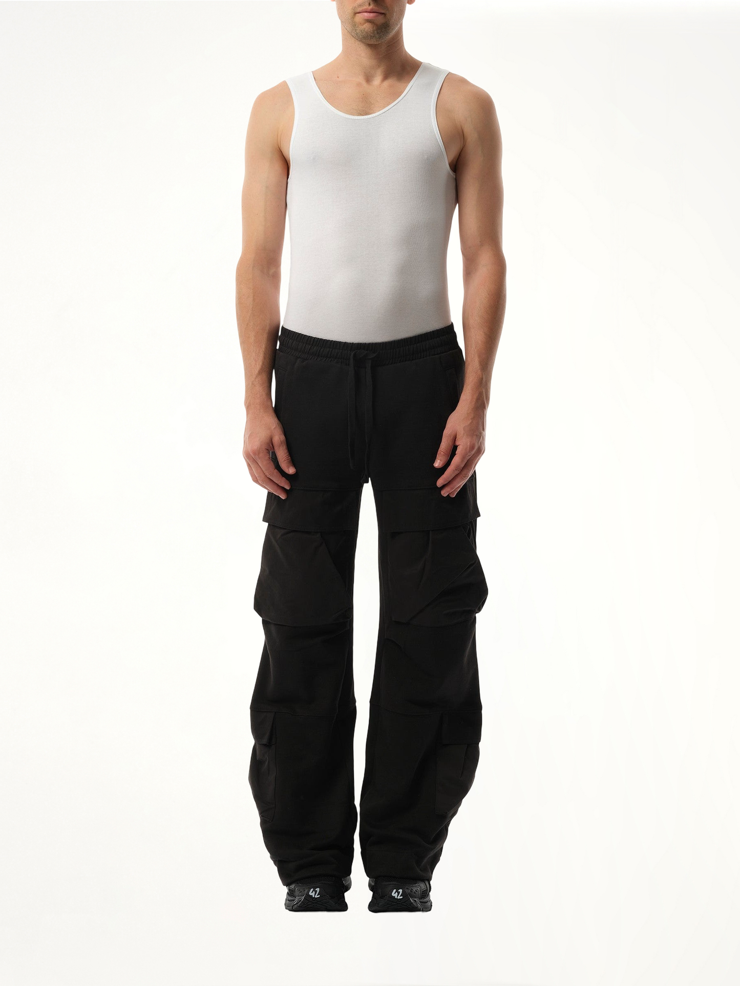ENTIRE STUDIOS Utility Sweatpants (Black)