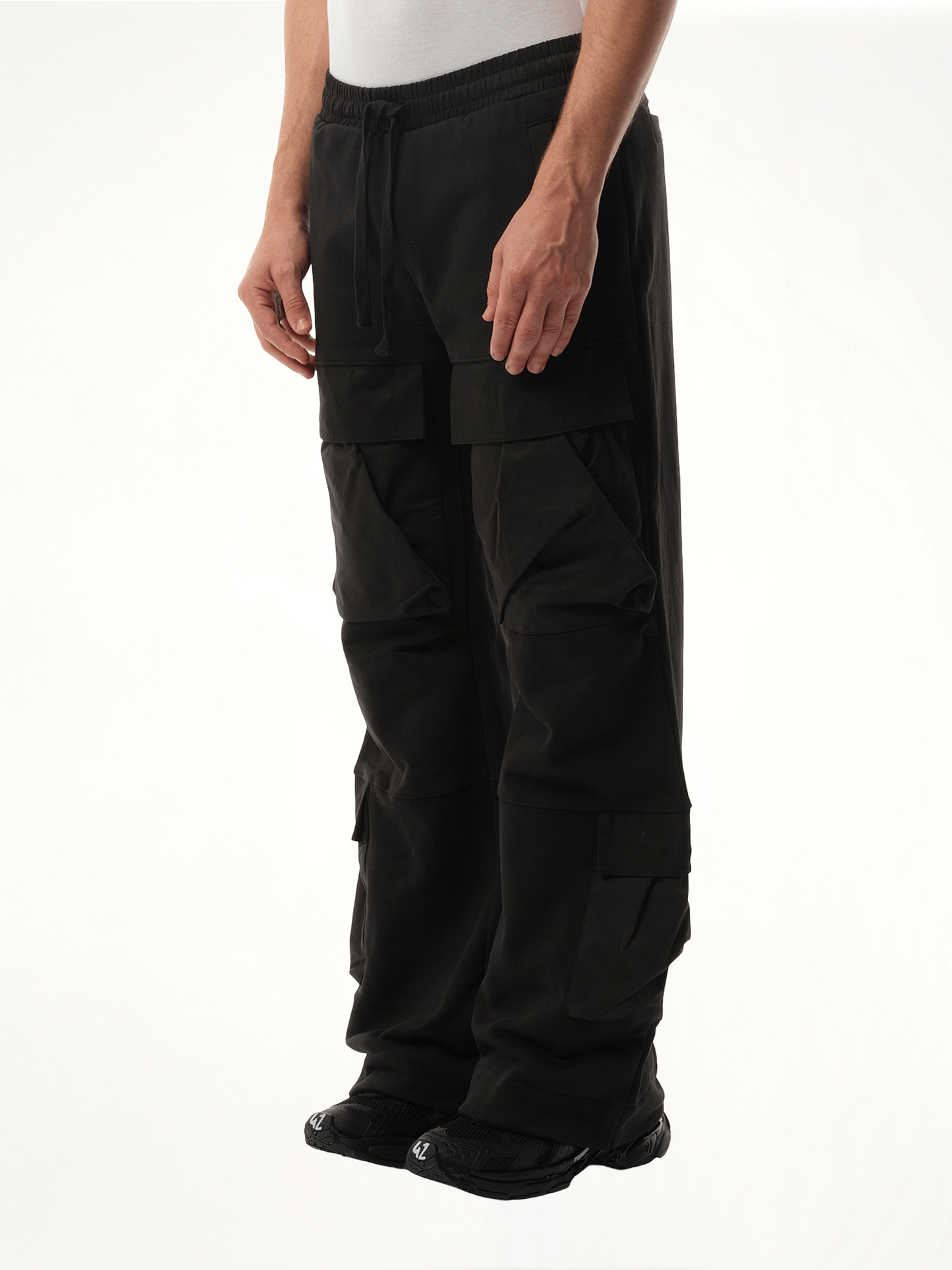 ENTIRE STUDIOS Utility Sweatpants (Black)