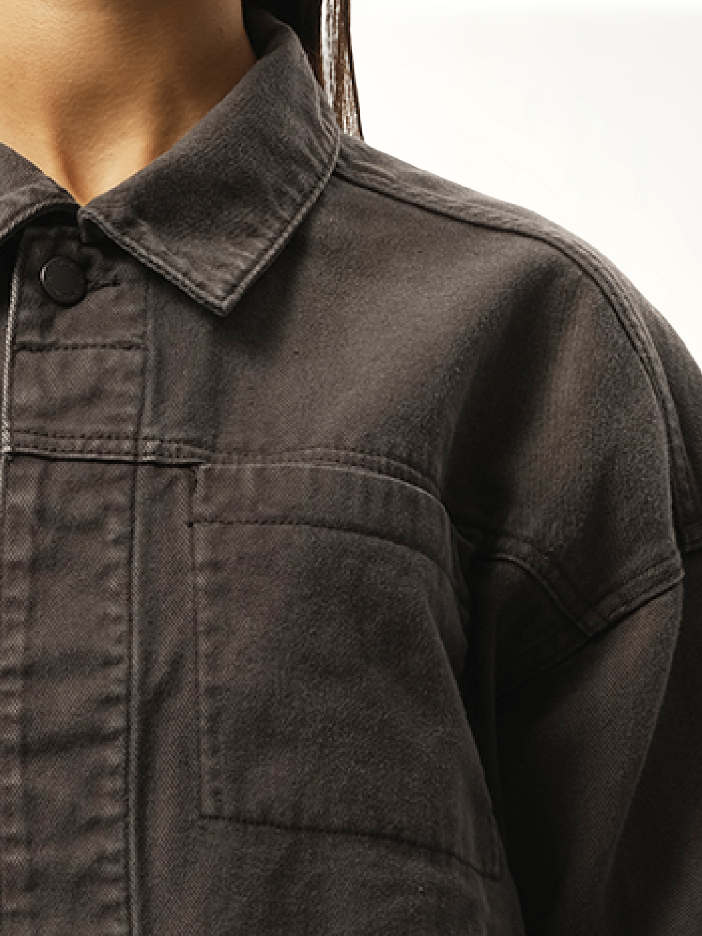 ENTIRE STUDIOS Gem Denim Jacket (Grey)