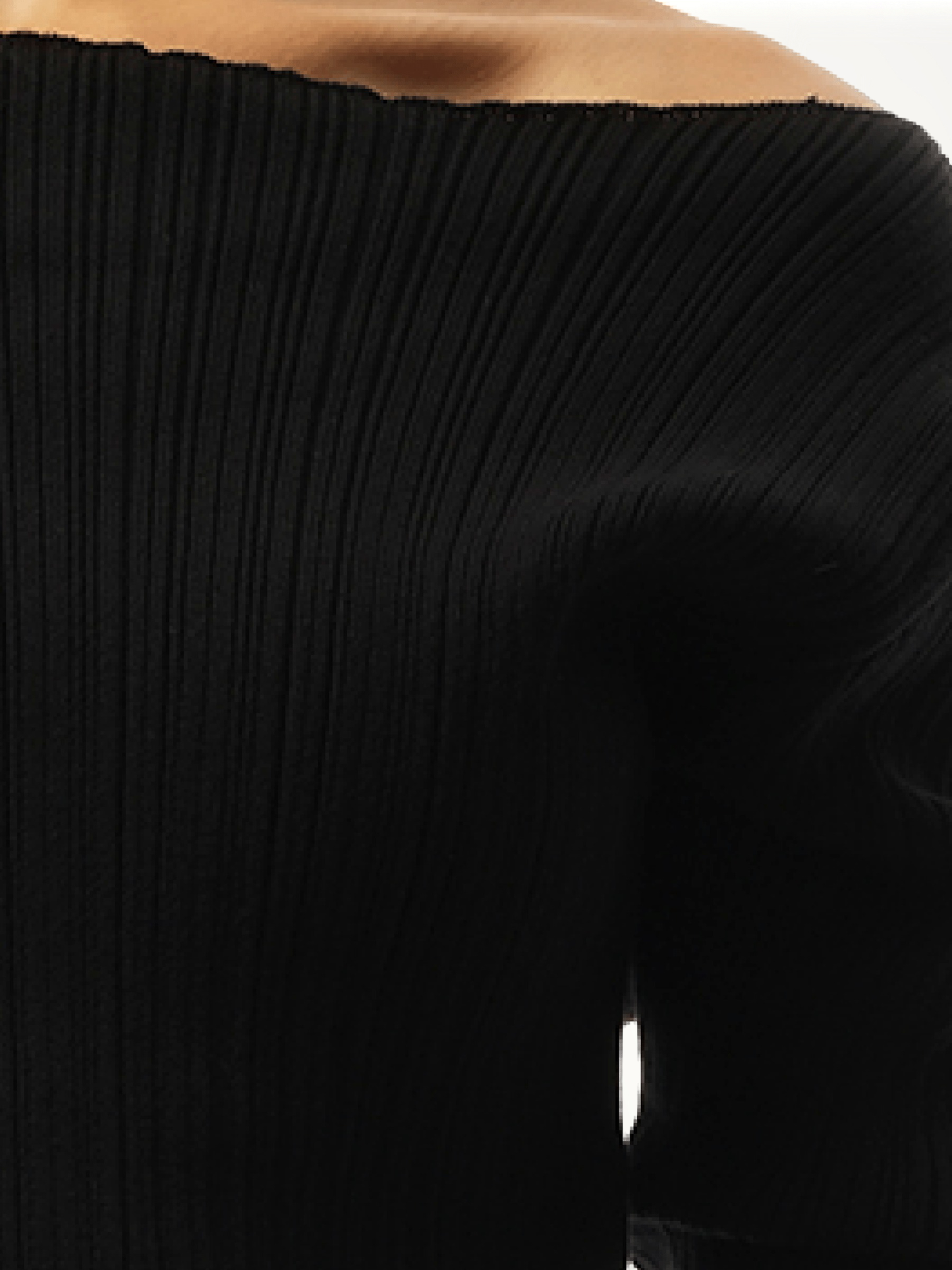 ENTIRE STUDIOS Arches Long Sleeve Knit Sweater (Black)
