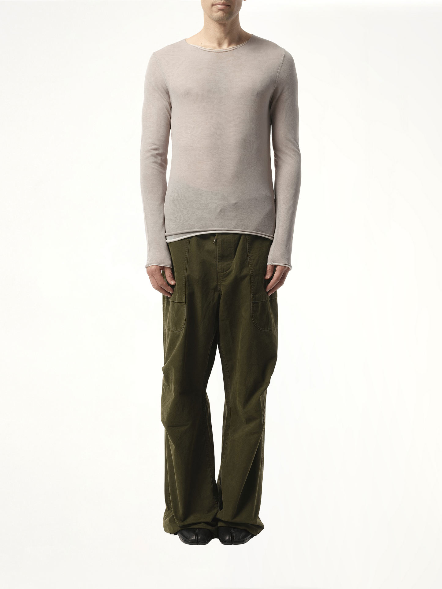 ENTIRE STUDIOS Duplex Knit Sweater (Grey)