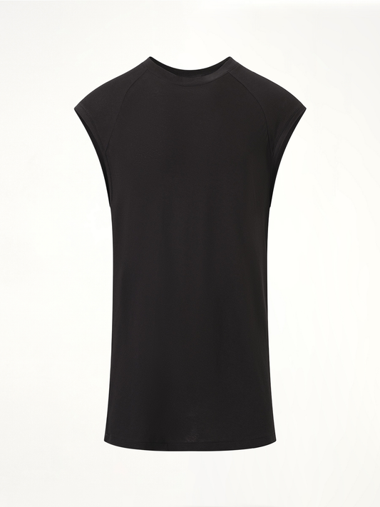 ENTIRE STUDIOS Long Tank Top (Black)
