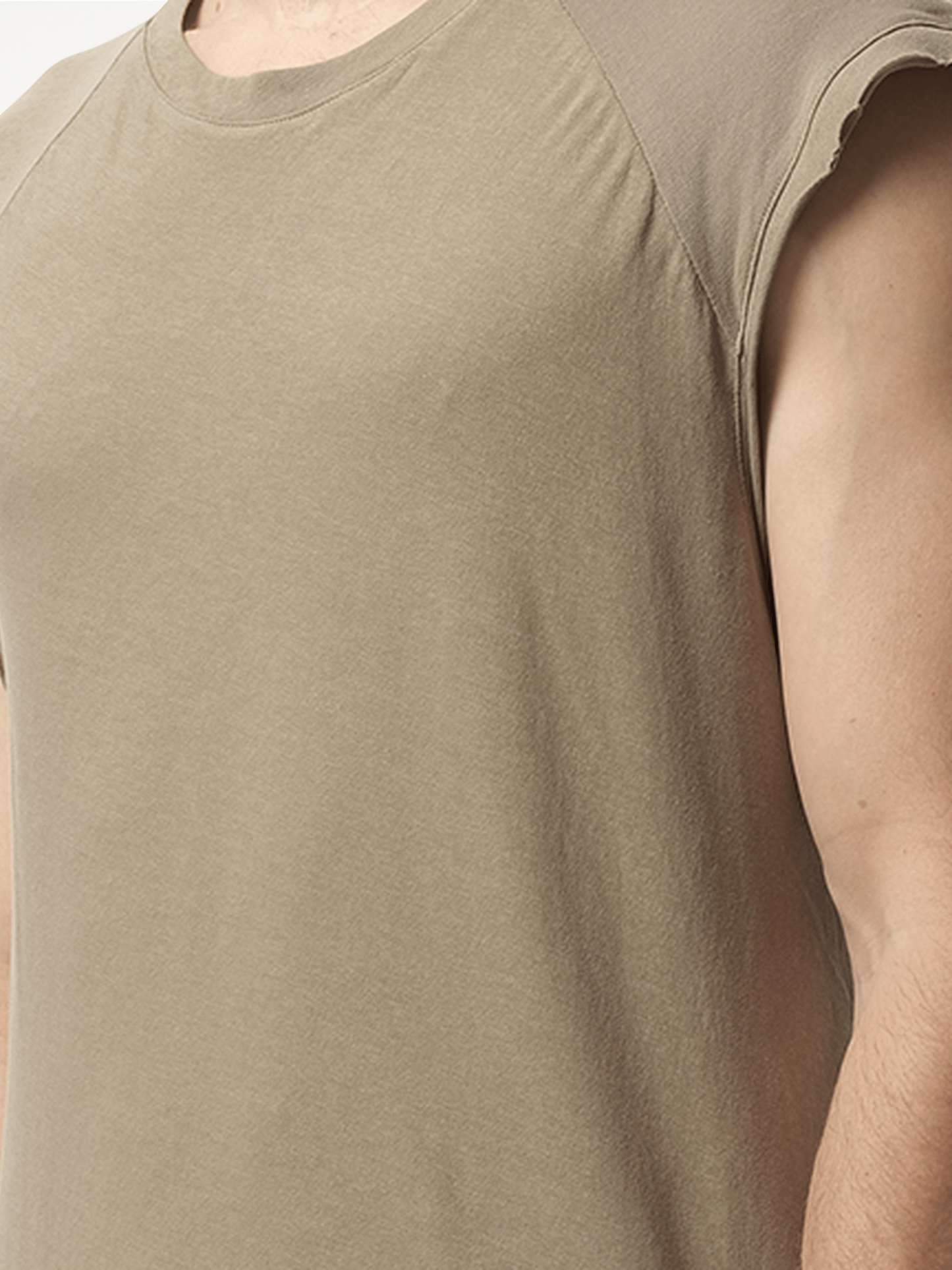 ENTIRE STUDIOS Long Tank Top (Brown)