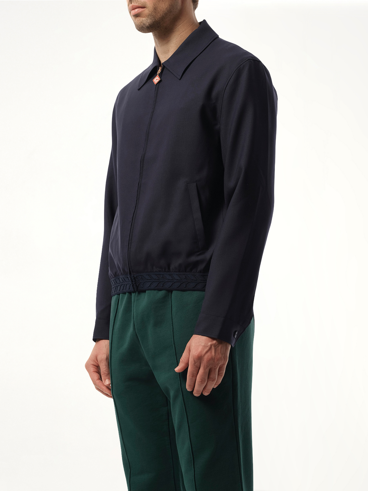 CASABLANCA Sports Tailored Jacket (Navy)
