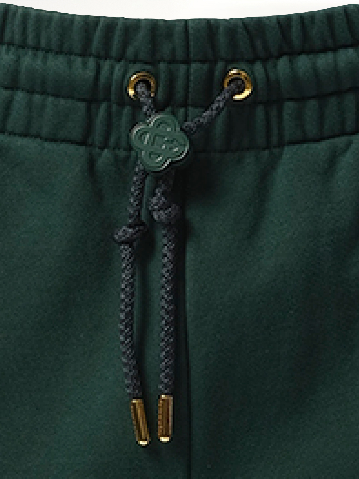 CASABLANCA Embroidered CC Patch Jogger (Green)