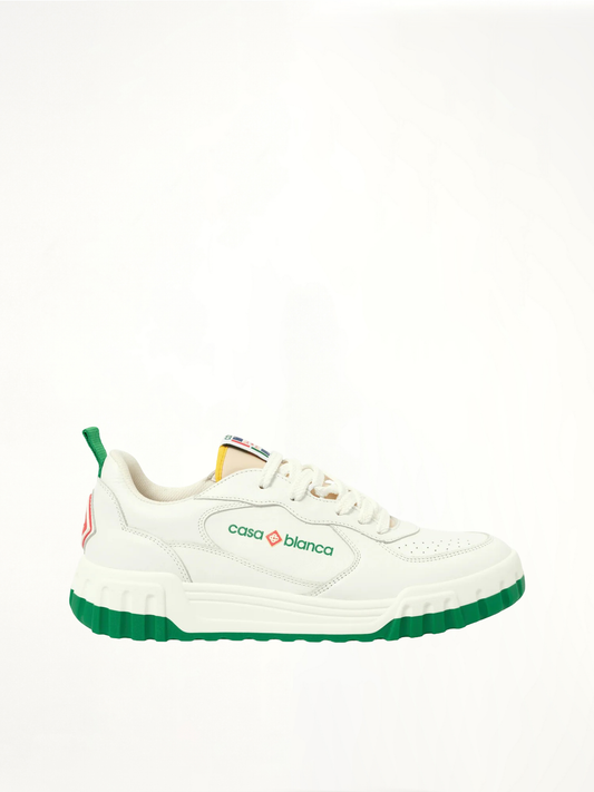 Image of Sneakers. Productname: CASABLANCA Court Sneaker in WHITE colour by brand - CASABLANCA