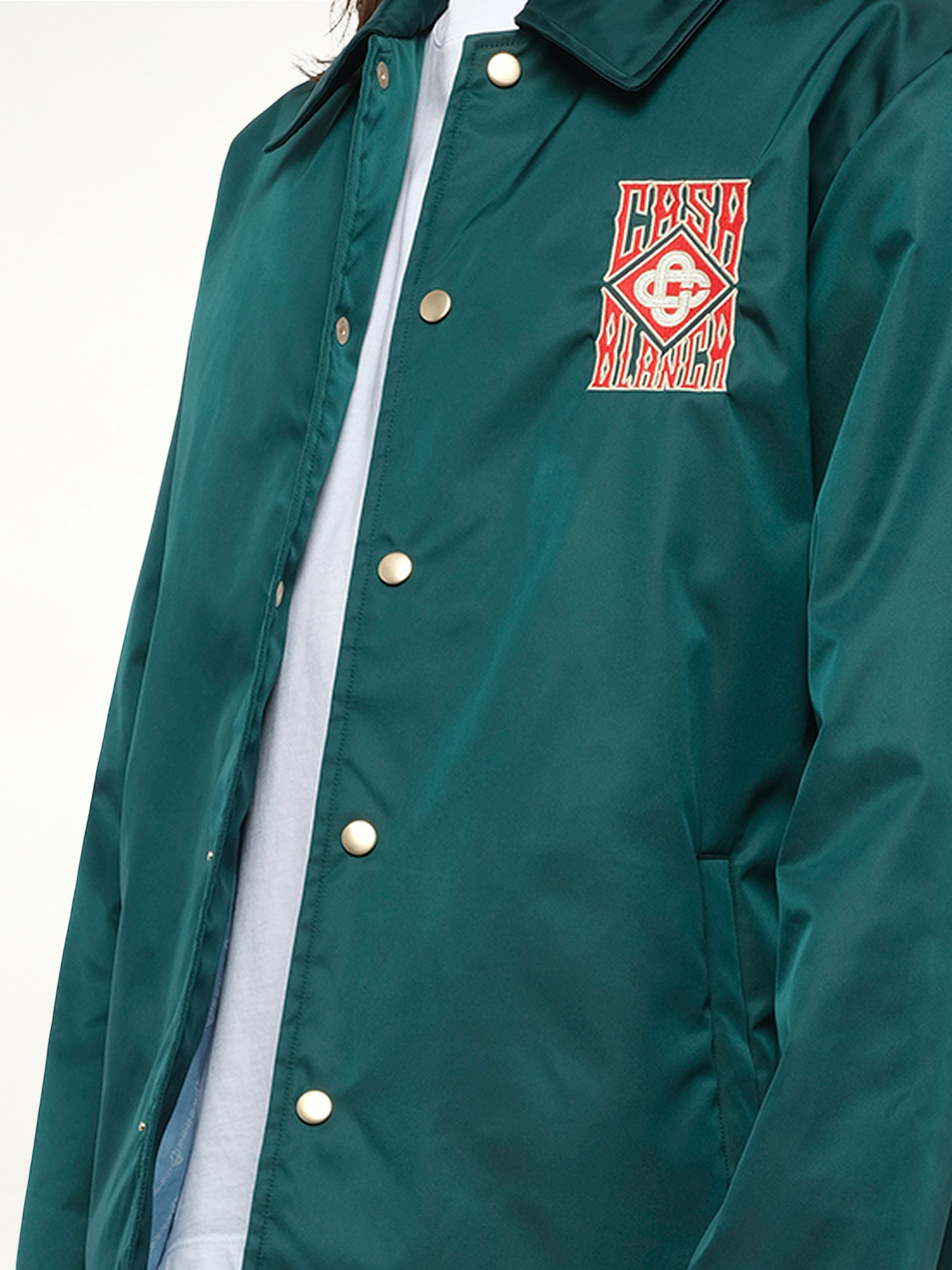 CASABLANCA Stadium Jacket (Green)