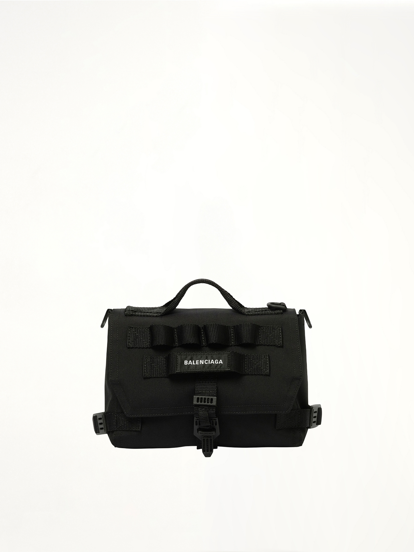 Image of Bags. Productname: BALENCIAGA Army Messenger Bag in Black colour by brand - BALENCIAGA