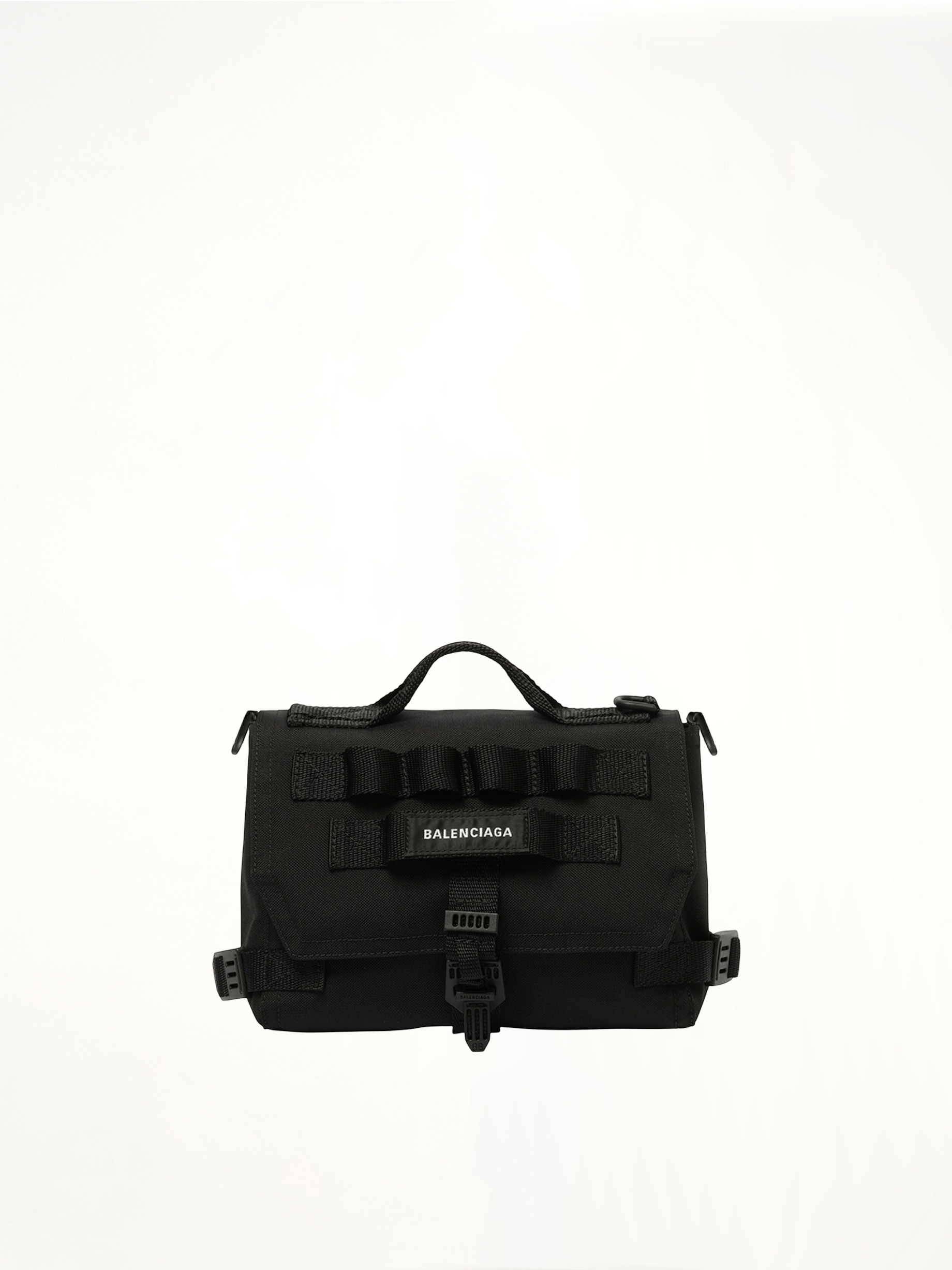 Image of Bags. Productname: BALENCIAGA Army Messenger Bag in Black colour by brand - BALENCIAGA