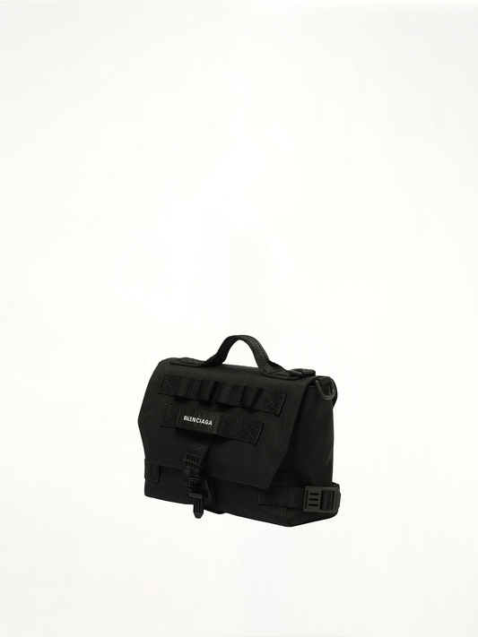 BALENCIAGA Army Messenger Bag (Black)