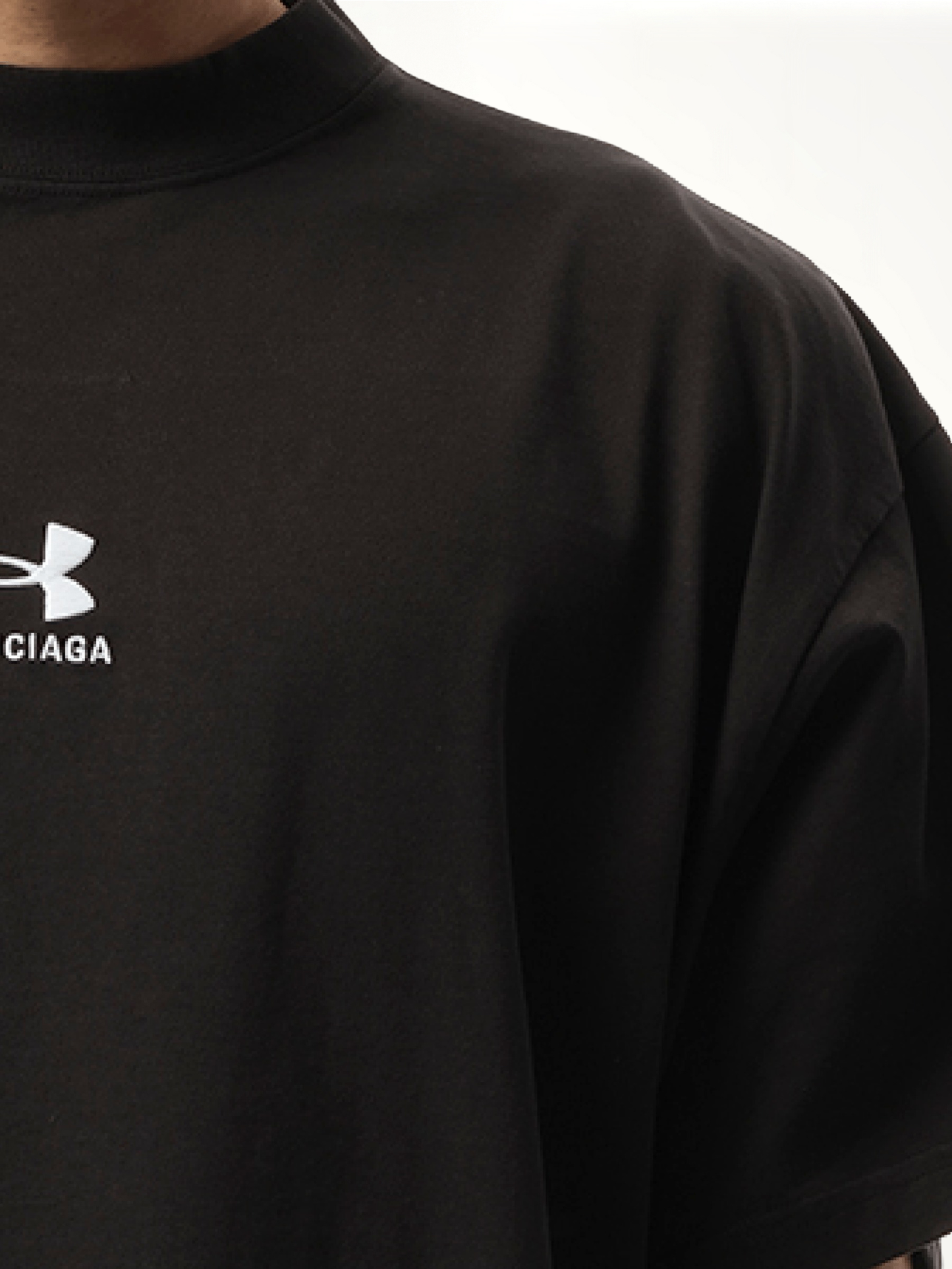 BALENCIAGA Under Armour Oversized T-Shirt (Black)