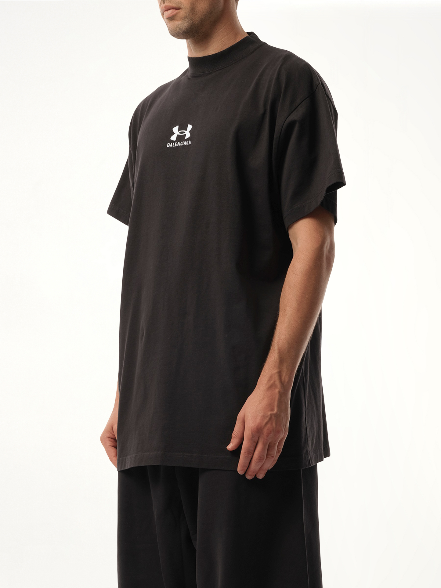 BALENCIAGA Under Armour Oversized T-Shirt (Black)