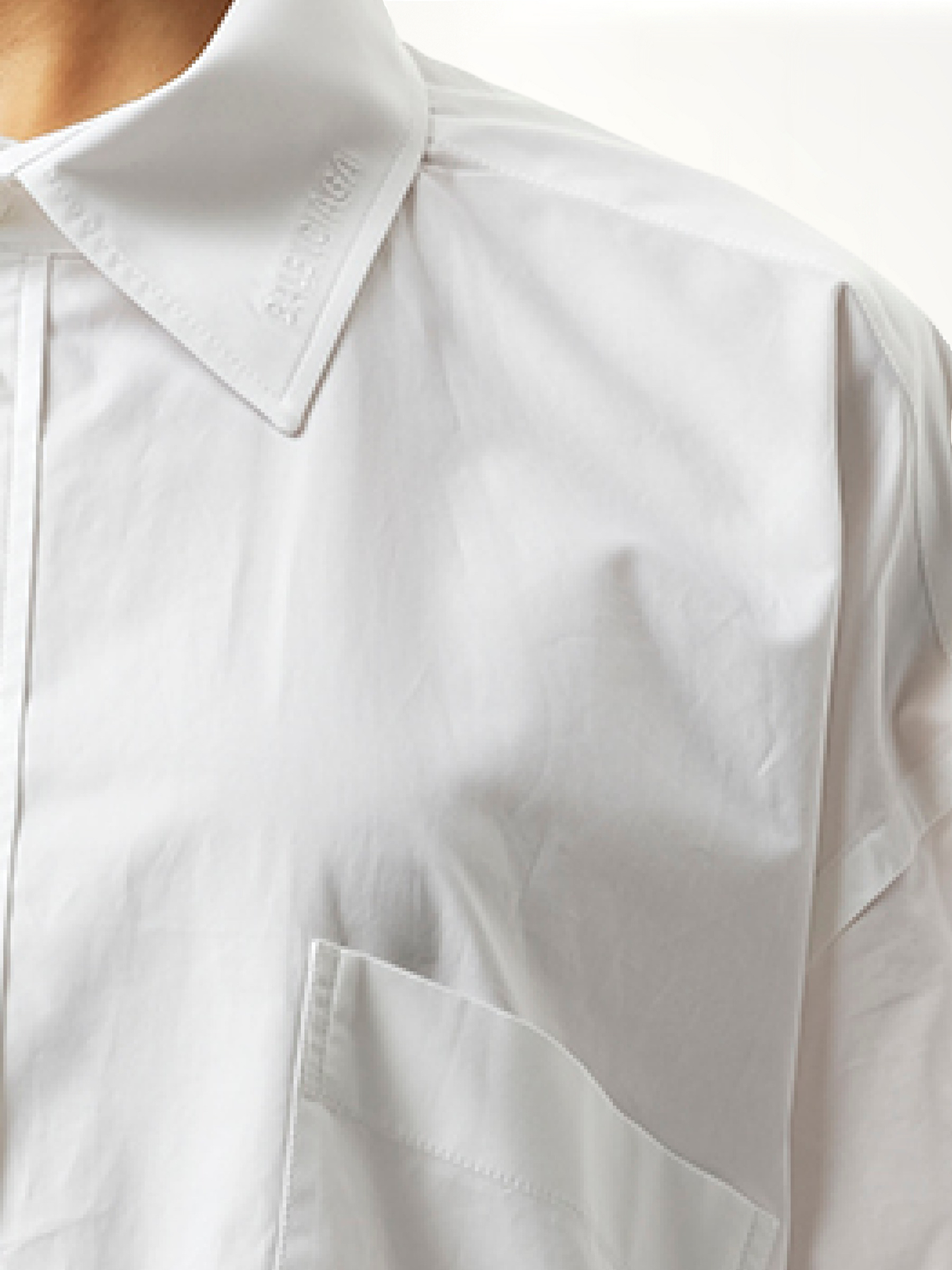 BALENCIAGA Swing Shirt (White)