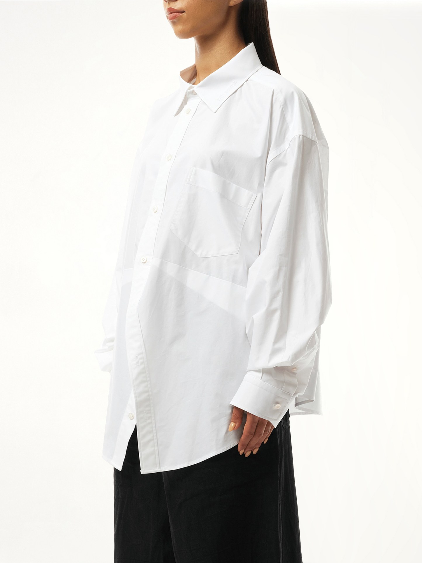 BALENCIAGA Swing Shirt (White)
